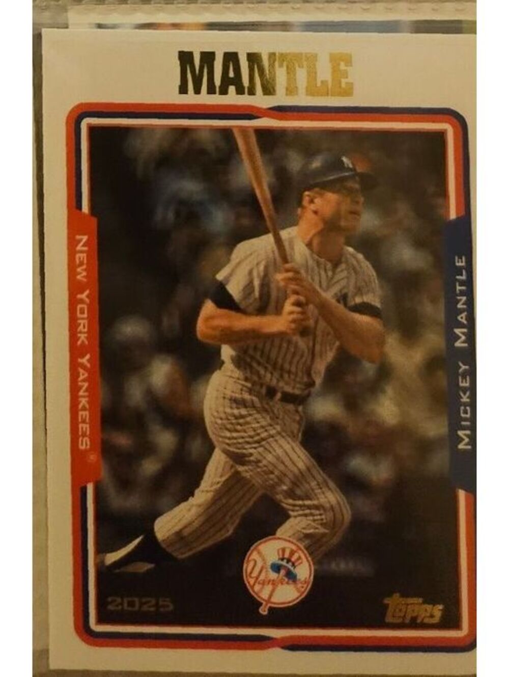 2025 Topps Archives Mickey Mantle #252 Yankees - Picture 1 of 2